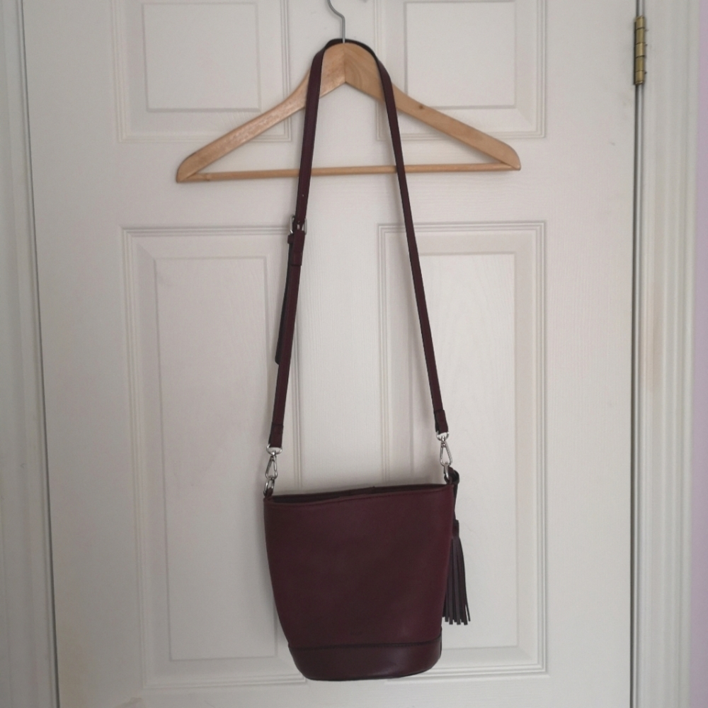 co-lab Vegan Leather Bucket Bag